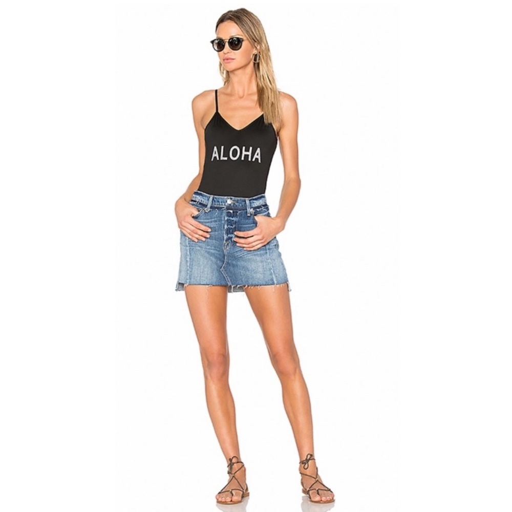 Frame Denim Nouveau Mini Skirt